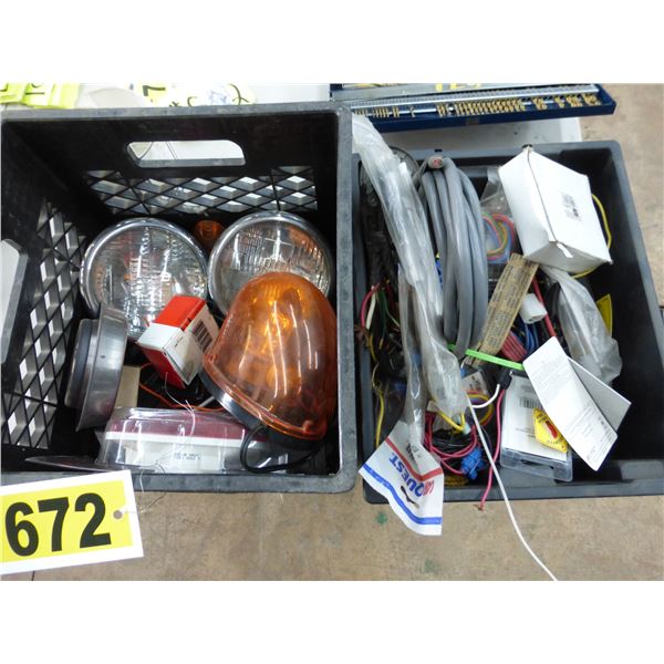 Qty of lights & automotive elec.