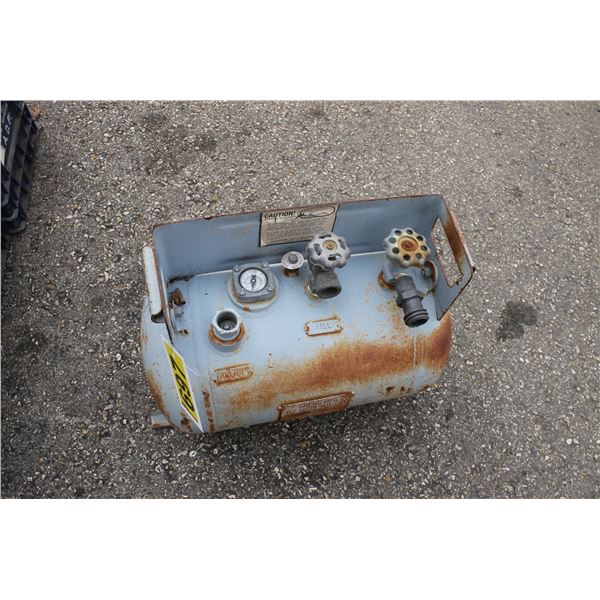 Auto propane tank, approx. 18" x 16"