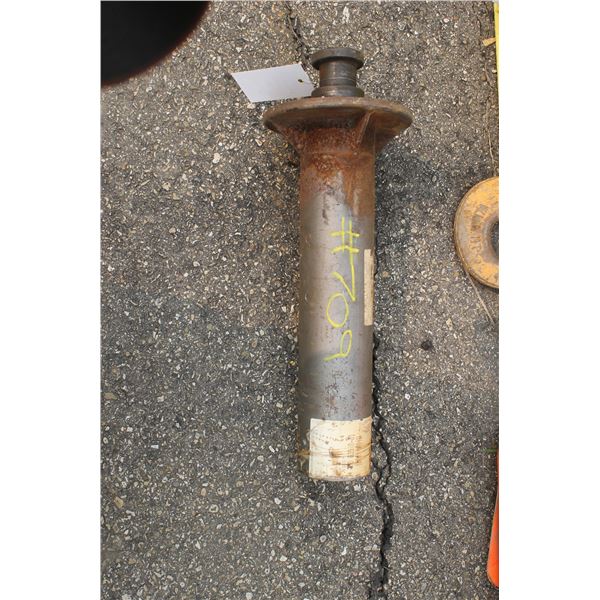 Rnd shaft, approx. 4", Pin 5th wheel hitch