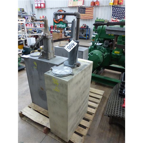 Opaco lubester & tank, approx. 23" x 32" x 10"