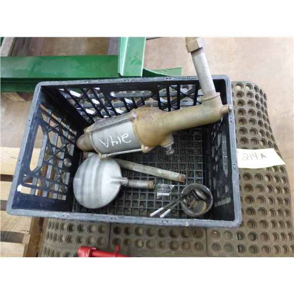 Lubester pump & assorted parts