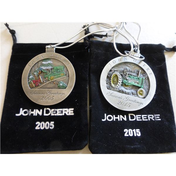 2- JD Christmas Ornaments