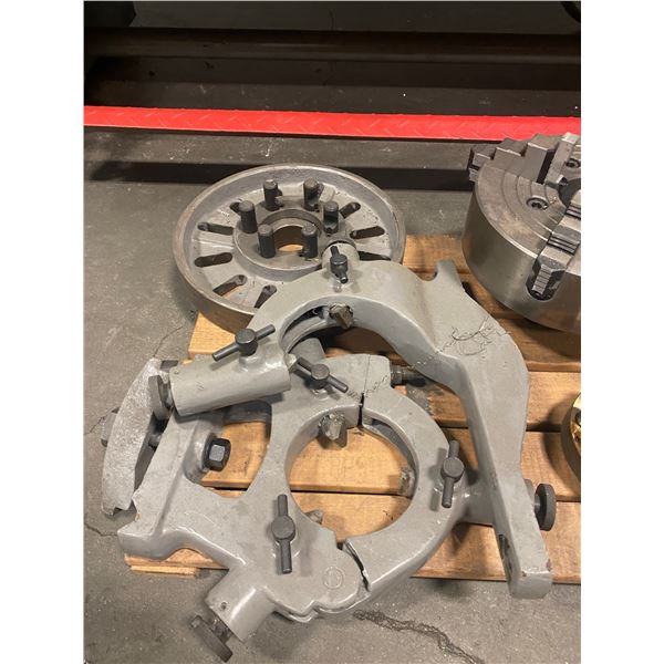 J1MT 360 X1000 3 PHASE 220/440V INDUSTRIAL LATHE WITH ASSORTED