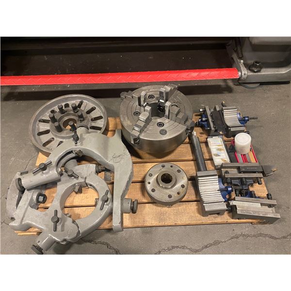 J1MT 360 X1000 3 PHASE 220/440V INDUSTRIAL LATHE WITH ASSORTED