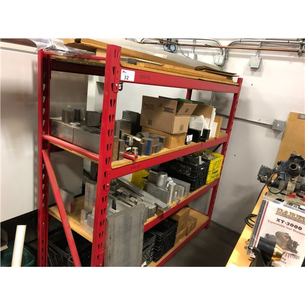 SNAP-ON 4 TIER 6' X 6' X 2' S STORAGE SHELF INCLUDING 2 UPRIGHTS, 8 ...