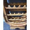 Image 2 : 21 BOTTLE PINE WINE RACK 