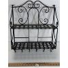 Image 2 : WOVEN WROUGHT IRON WALL SHELF 