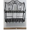 Image 2 : WOVEN WROUGHT IRON WALL SHELF 