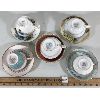 Image 3 : LOT OF 5 - TEACUPS W/ SAUCERS