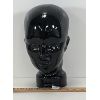 Image 1 : BLACK GLASS MANNEQUIN HEAD 