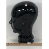 Image 2 : BLACK GLASS MANNEQUIN HEAD 