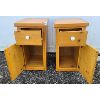 Image 2 : LOT OF 2 - PINE NIGHTSTANDS