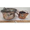 Image 3 : LOT OF 2 - COPPER POTS W/ HANDLES