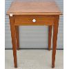 Image 1 : PINE SIDE TABLE W/ DRAWER