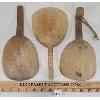 Image 2 : LOT OF 3 - WOODEN BUTTER PADDLES