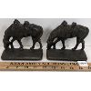 Image 1 : PAIR OF BRASS HORSE BOOKENDS