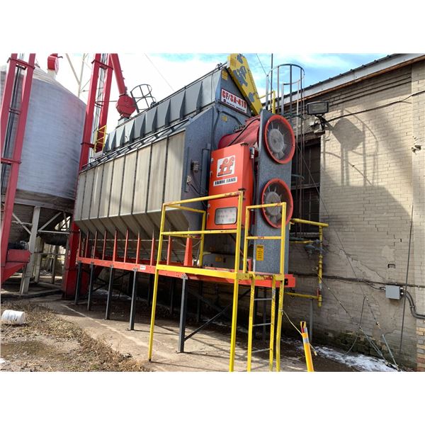 FF Fans Farm - Natural Gas Grain Dryer - Model: CFSA-410 - Serial: K3017 - Approx: 8'w x 25'L x 20'H