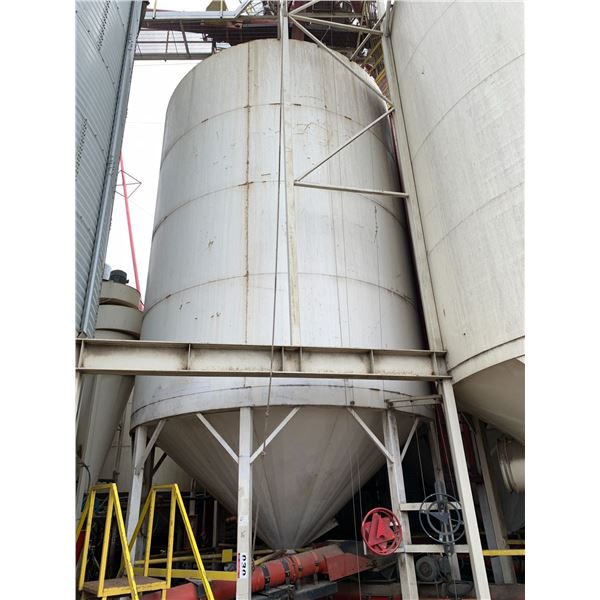 Grain Max Smooth Wall Hopper Bottom Bin - 16' Diameter Approx 20' High   Hoppers - Purchaser is sole