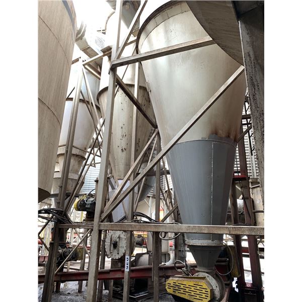 3 Grain Transfer Hopper - Purchaser is solely responsible for dismantling and removal of all lots. L