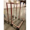 Image 1 : 2 Metal Stands with Wheels - Purchaser is solely responsible for dismantling and removal of all lots