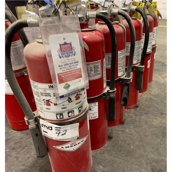 6 Fire Extinguisher - Purchaser is solely responsible for dismantling and removal of all lots. Lots 