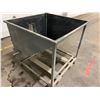 Image 1 : Metal Hopper on Wheels - Purchaser is solely responsible for dismantling and removal of all lots. Lo