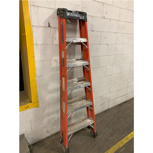 6' Fibreglass Step Ladder - Purchaser is solely responsible for dismantling and removal of all lots.