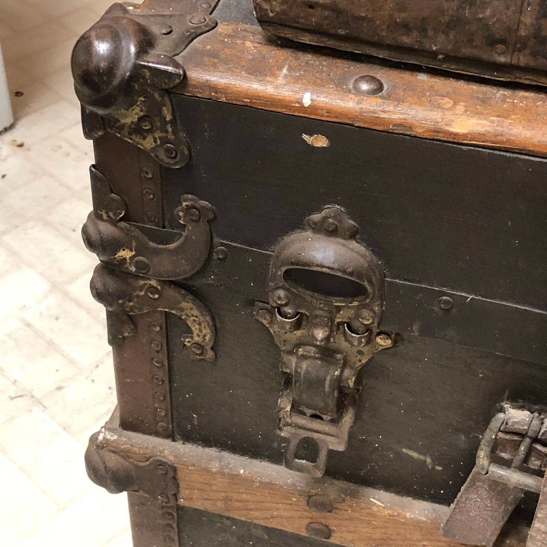 Two Antique Trunks
