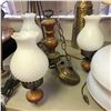 Image 2 : Table Lot of Vintage Mid Century Lighting Chandelier