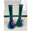 Image 2 : Group of 5 Glass Bongs 14in Tall