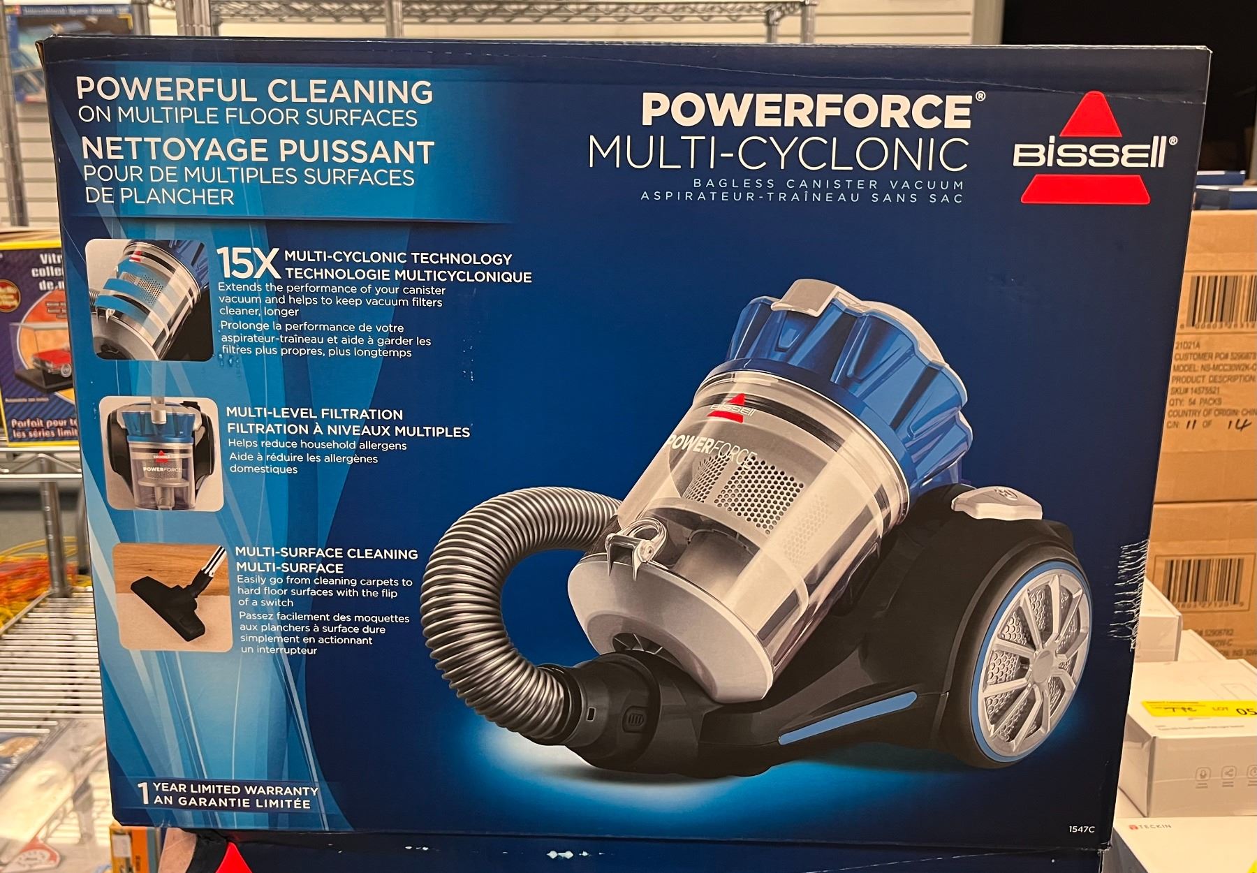 Bissell Powerforce Multi-Cyclonic Vaccum