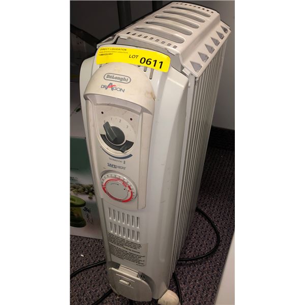 Delonghi Indoor Safe heater Model: TRD0715T (Not tested)