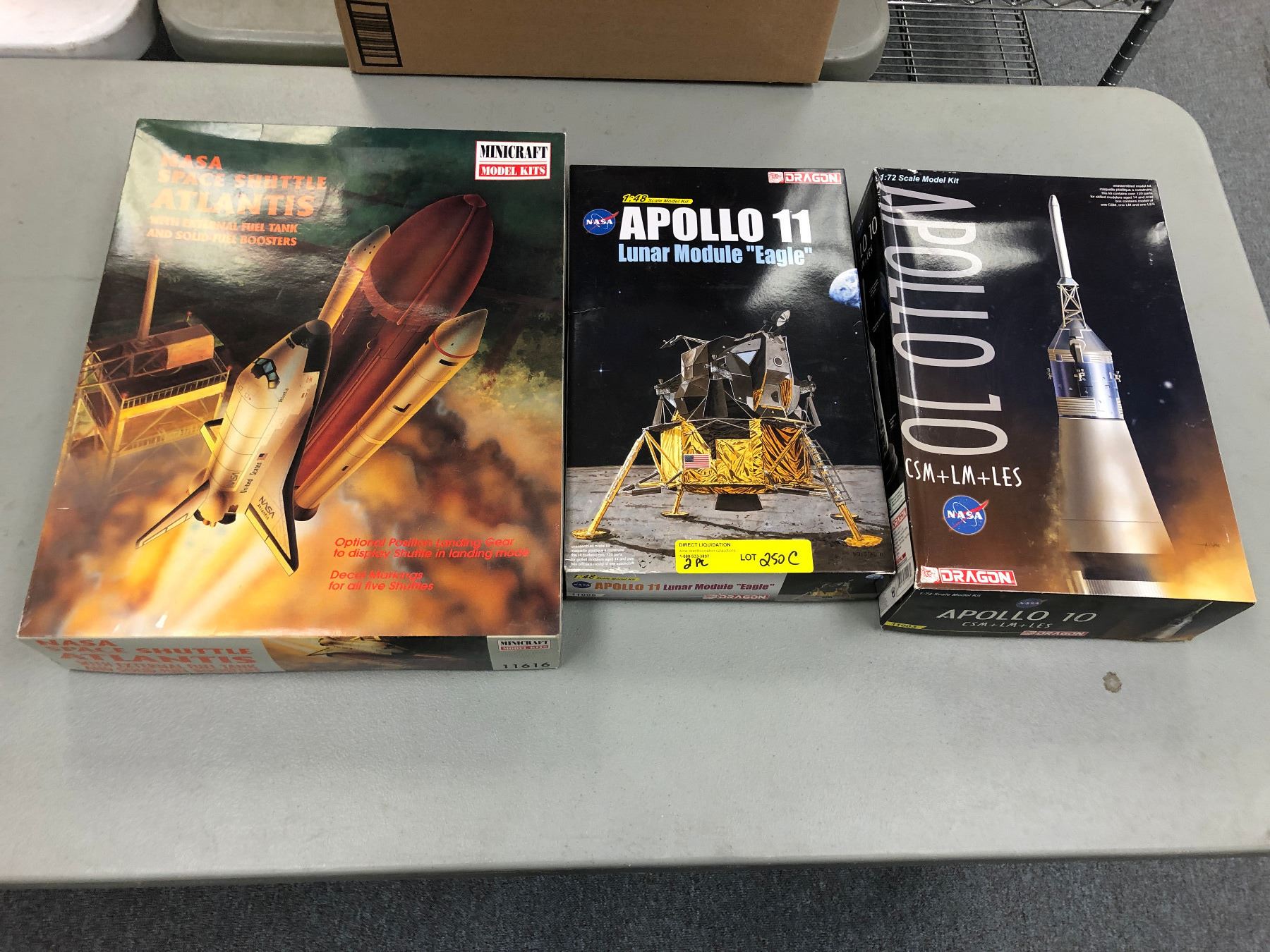 Group of 3 Apollo 11 Lunar Module "Eagle", Nasa Apollo 10, Nasa Space ...