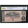 Image 1 : 1864 $5 T-69 Confederate PCGS 40