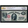 Image 1 : 1917 $1 Legal Tender Note PCGS 64PPQ