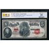 Image 1 : 1907 $5 Legal Tender Note PCGS 20