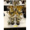 Image 1 : Group of 7 assorted trophies (both plastic & metal)