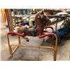 Image 1 : Kids ride-on rocking horse (approx. 18 1/2in wide x 36in depth x 34in height)