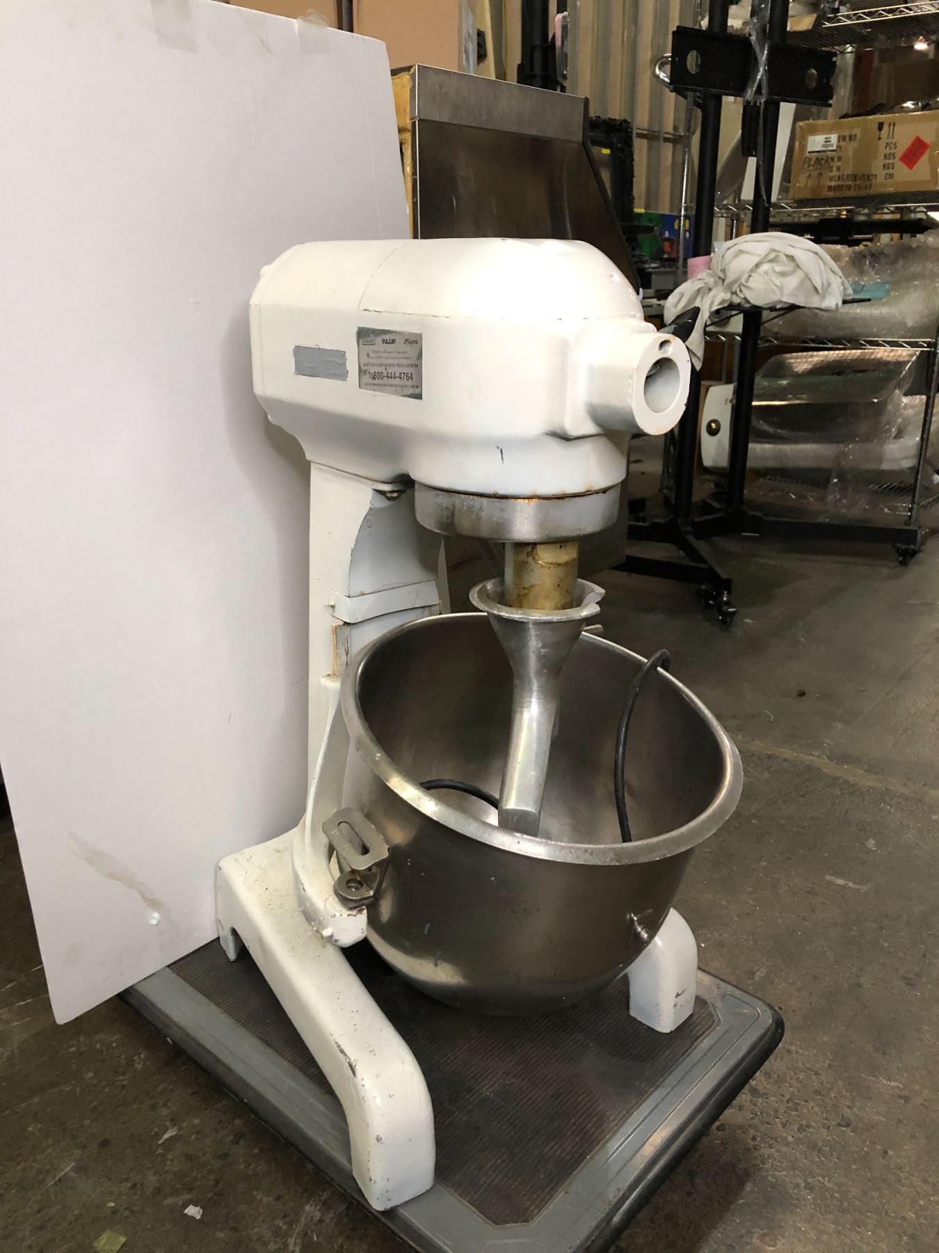VULCAN Industrial Dough Mixer & Blake Kessler Dough Maker