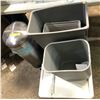 Image 2 : 3 Garbage Bins & 1 Food Bin