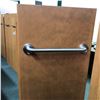 Image 2 : 2 Door Cabinet on Wheels w/Pull Handle 40in W x 24in D x 53in H