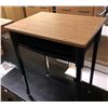 Image 3 : Childs School Desk Adjustable Height 24in W 18in D