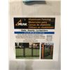 Image 2 : New Peak Aluminum Fence Pane 3 x 4ft