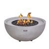 Image 1 : New Sunbeam Wellesley Outdoor Fire Pit-Concrete-50,000 BTU RETAIL $899.99 (new in box w/ cover) - 14