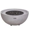 Image 3 : New Sunbeam Wellesley Outdoor Fire Pit-Concrete-50,000 BTU RETAIL $899.99 (new in box w/ cover) - 14