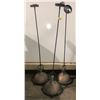 Image 1 : Set of 3 ceiling light fixtures