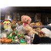 Image 2 : Shelf lot full of assorted stuffed toys