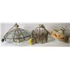 Image 2 : Group of 3 assorted Decorative Ceiling Light Fixture