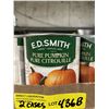 Image 2 : Two Cases of ED Smith Pumpkin Filling