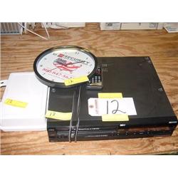 NEC, VHS RECORDER/PLAYER, RADIO AND CLOCK